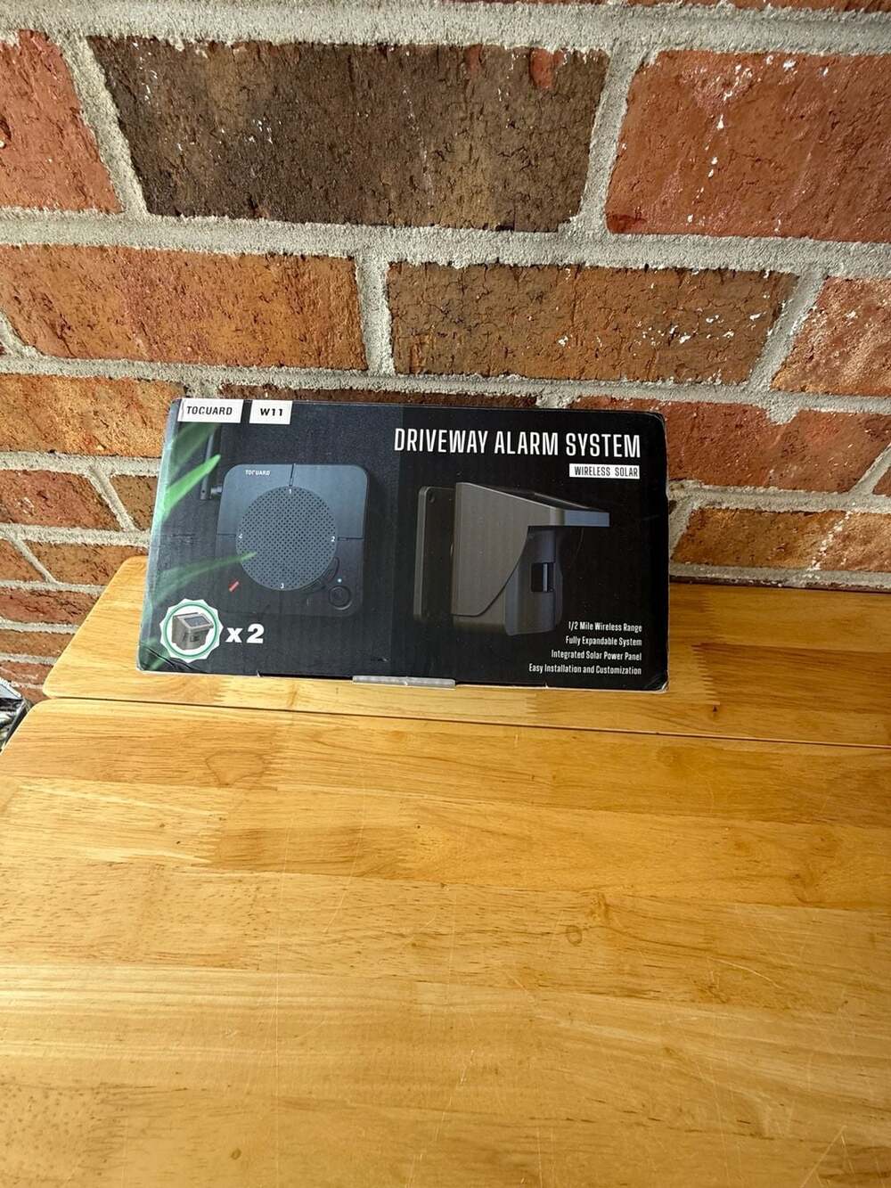 Toguard W11 Wireless Solar Driveway Alarm System